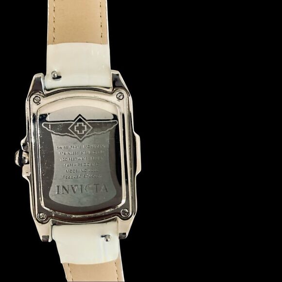 Invicta Lupah Interchangable Bands Special Edition Swiss Mother of Pearl Red Blk - Picture 5 of 8